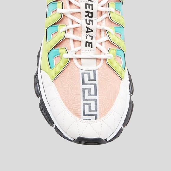 🆕 👟 VERSACE Trigreca Multicolor Sneakers 💫 👟 SIZE:EU(43) US(10) - Picture 5 of 7
